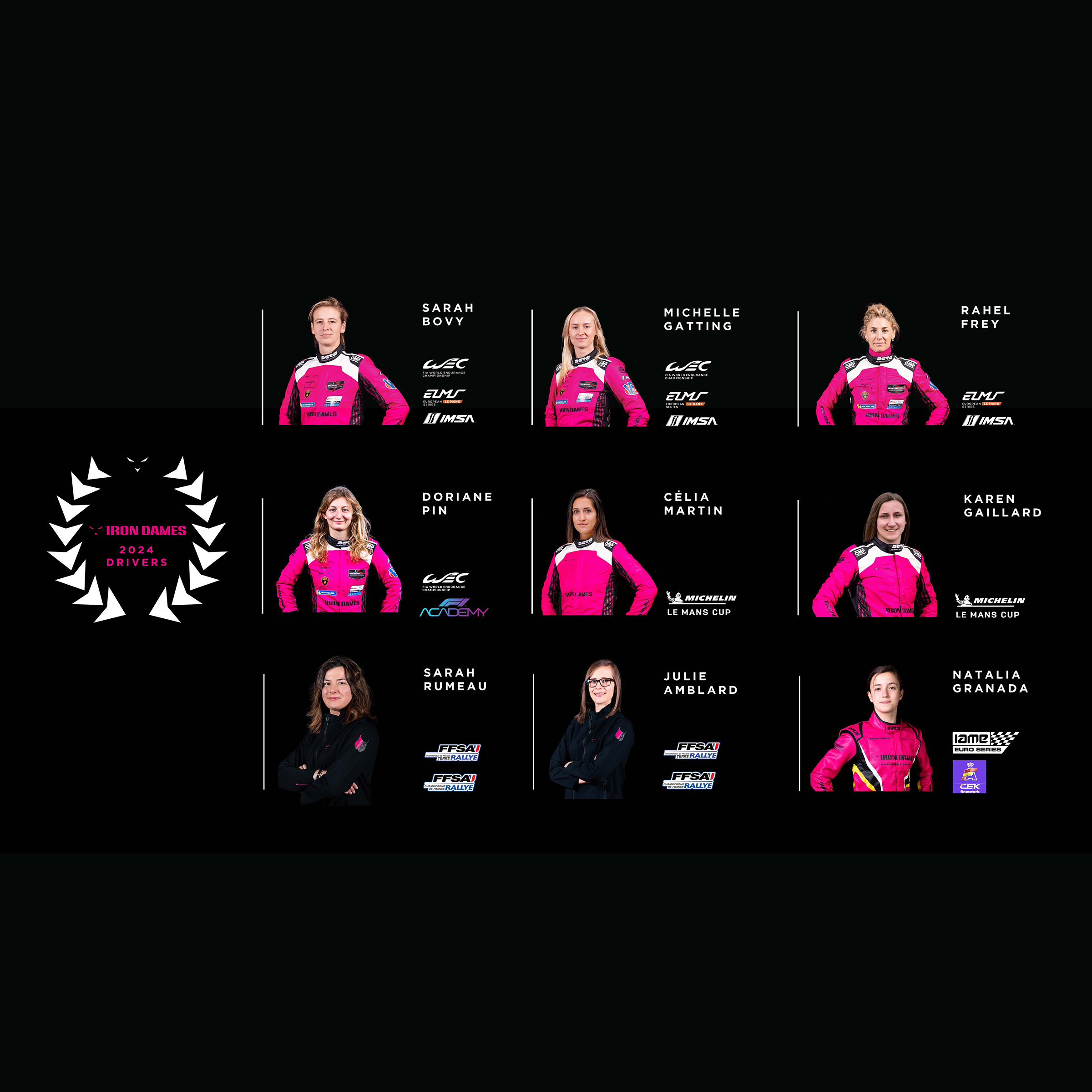 IRON DAMES | THE IRON DAMES ANNOUNCE FULL 2024 LINE-UP, SHOWCASING ...