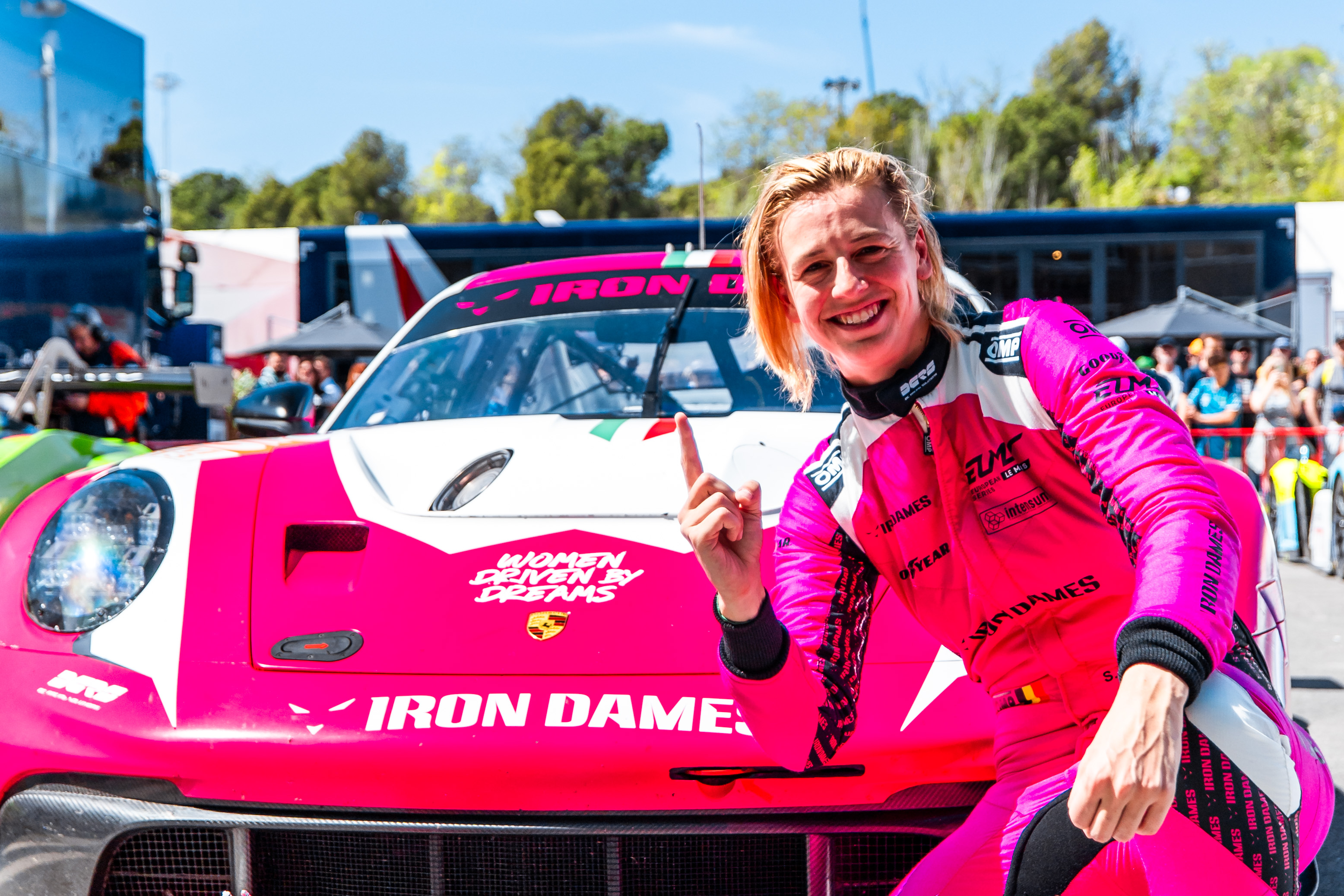 IRON DAMES IRON DAMES TAKES POLE POSITION ON EUROPEAN LE MANS SERIES