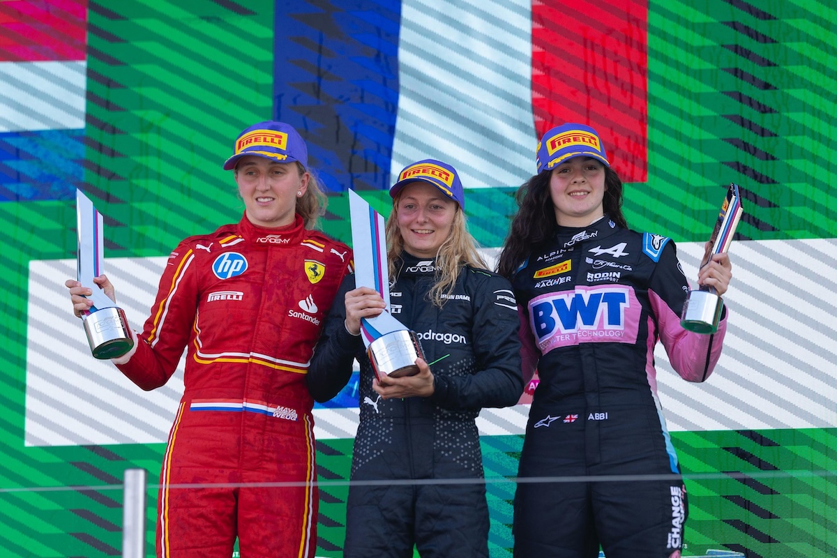 VICTORIES FOR THE IRON DAMES IN F1 ACADEMY AND LIGIER EUROPEAN SERIES