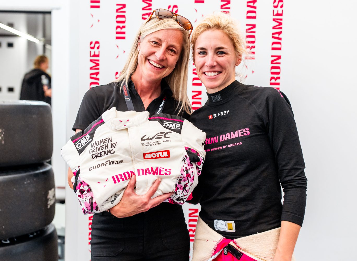 IRON DAMES STANDS IN SOLIDARITY WITH PAEDIATRIC CANCER FAMILIES AT PETIT LE MANS