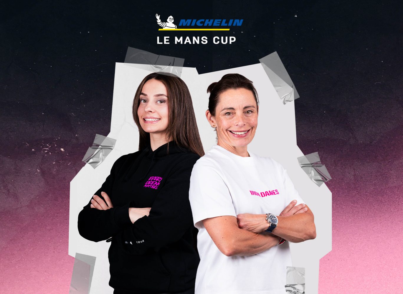 IRON DAMES REVEAL DYNAMIC 2025 MICHELIN LE MANS CUP LINE-UP:MARTA GARCIA TO PARTNER VANINA ICKX