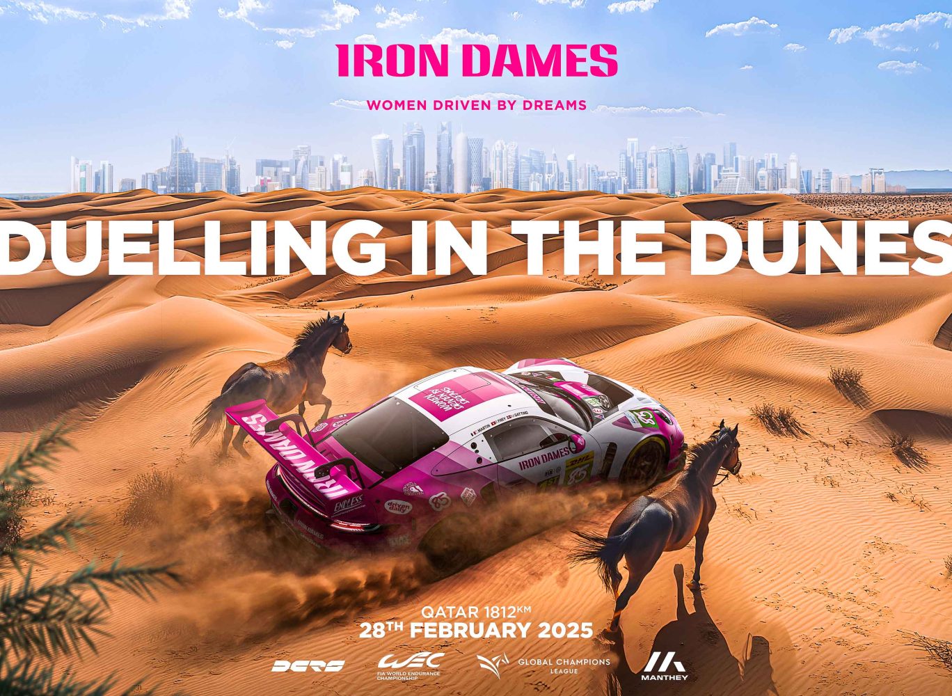 IRON DAMES SET FOR GROUNDBREAKING SEASON OPENERS IN QATAR